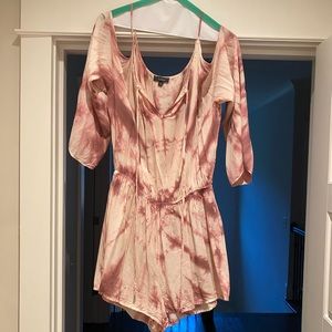 Pink Tie Dye Romper